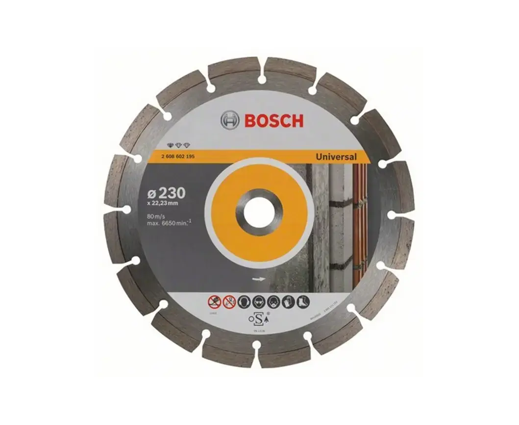 ალმასის დისკი უნივერსალური Bosch Standard for Universal 230x22.23 მმ