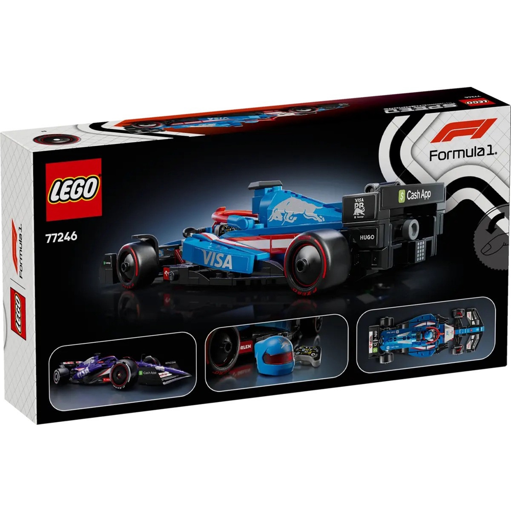 LEGO Constructor Speed Champions Visa Cash App RB VCARB 01 F1® Race Car (77246)