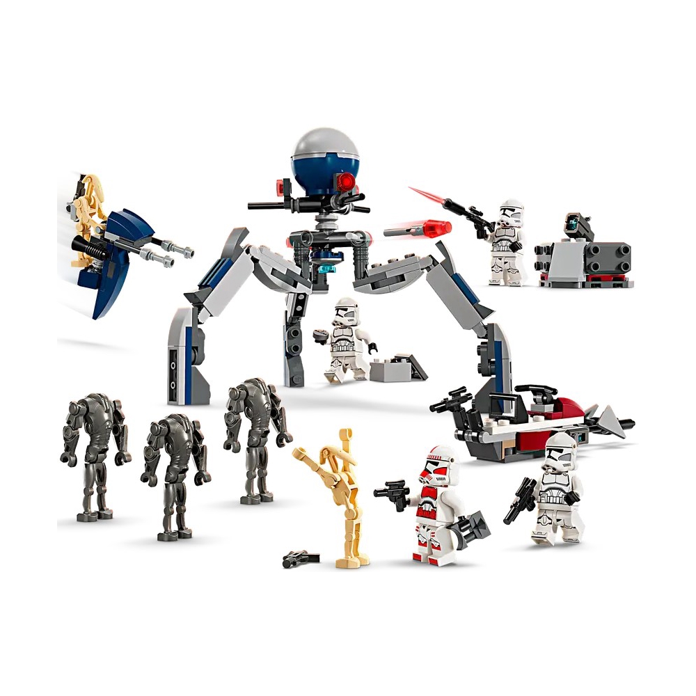 LEGO Constructor STAR WARS TM CLONE TROOPER™ & BATTLE DROID™ BATTLE PA (753…