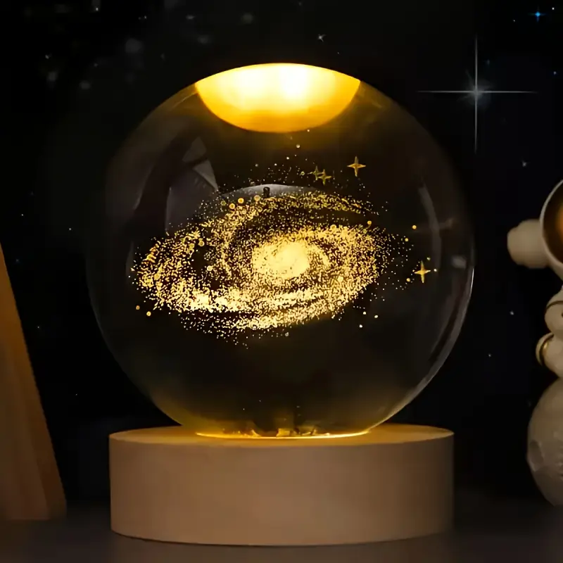 3D  შუშის ბურთი