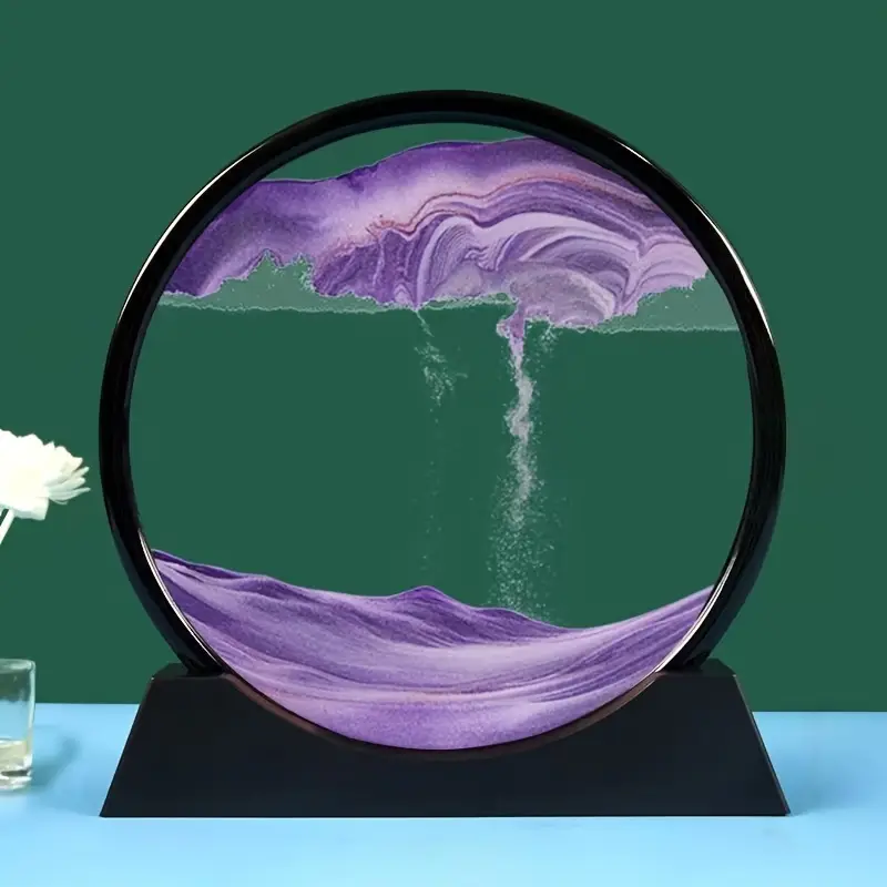 3D მოძრავი ფერადი ქვიშა